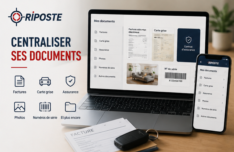 Riposte&nbsp;: une solution pensée pour simplifier les démarches et centraliser tous les documents importants.